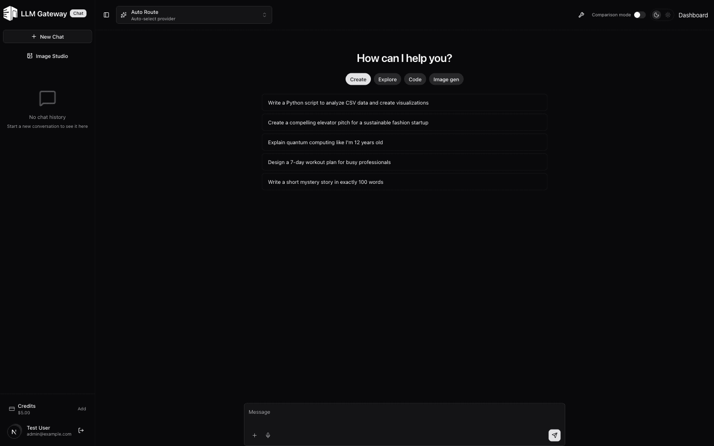 KiwiLLM Chat Playground